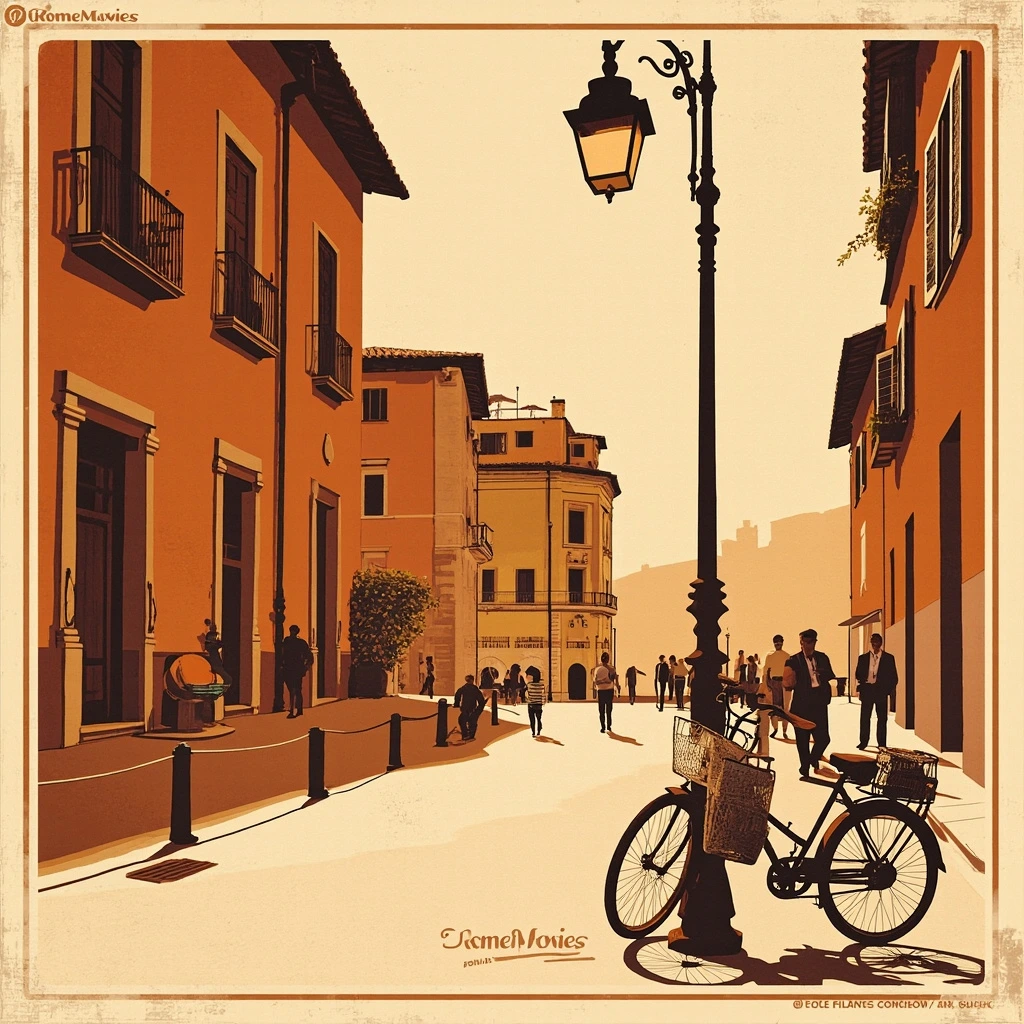 Poster artwork for Bicycle Thieves (1948)